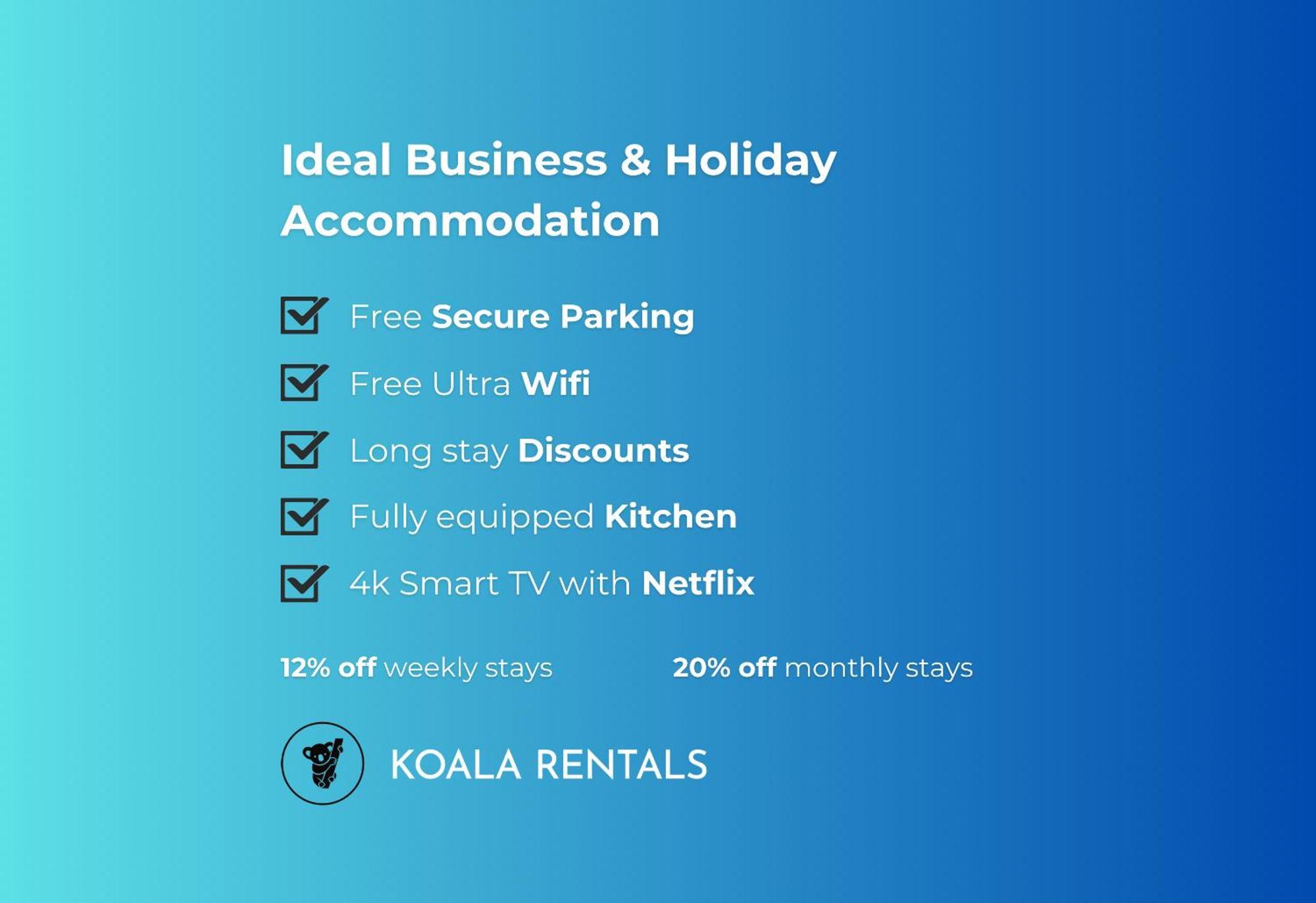 Luxury 2 Bedroom City Centre Apartment - Secure Parking - Amazing Location! Κάντεμπερι Εξωτερικό φωτογραφία